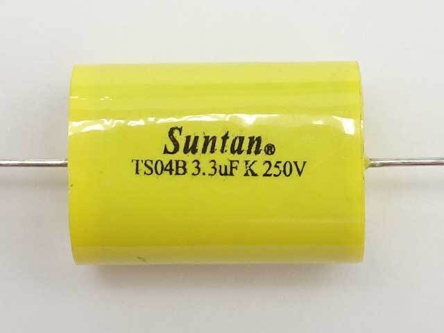 Suntan製3.3μF250V。2個セット。フィルムコンデンサー　新品　定形外120円OK_画像1