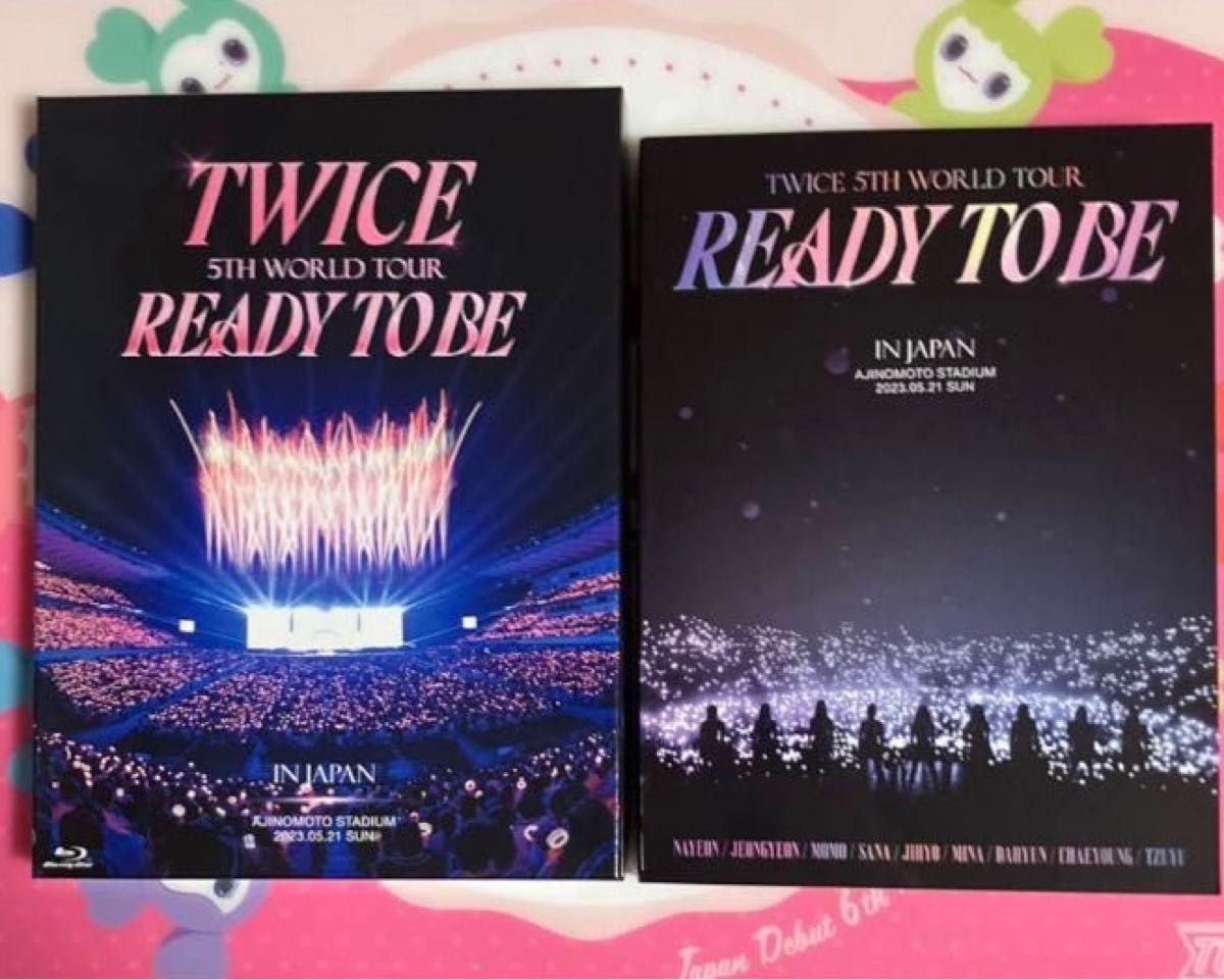 TWICE 5TH WORLD TOUR READY TO BE 初回限定盤 未再生 Blu-ray 