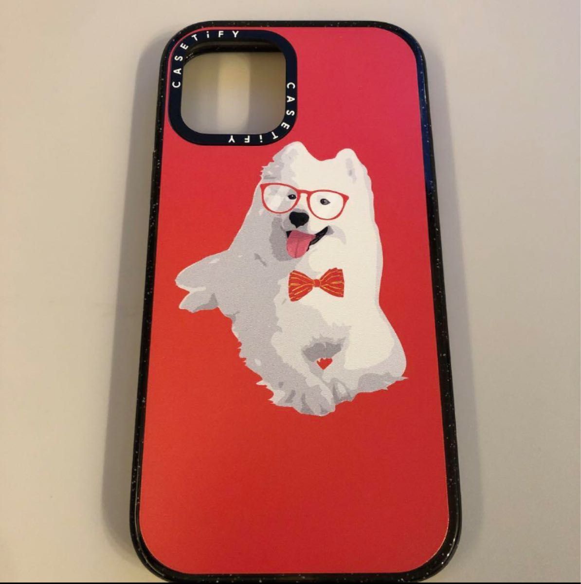 CASETiFY ケースティファイ　新品iPhoneケース　インパクトケース　可愛い犬　プリント　