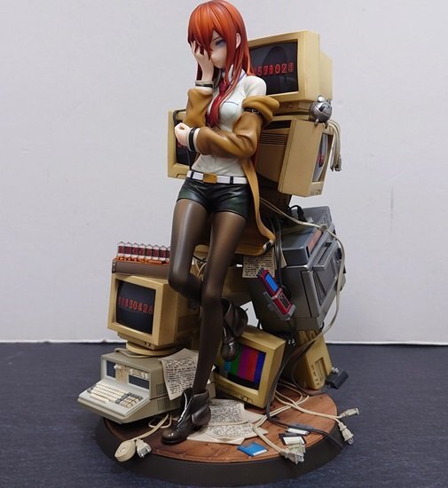 【中古】牧瀬紅莉栖～運命探知の魔眼(リーディング・シュタイナー)～ 『STEINS;GATE』1/7プラスチック製塗装済み完成品 // GOOD SMILE_画像1