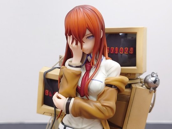 【中古】牧瀬紅莉栖～運命探知の魔眼(リーディング・シュタイナー)～ 『STEINS;GATE』1/7プラスチック製塗装済み完成品 // GOOD SMILE_画像4