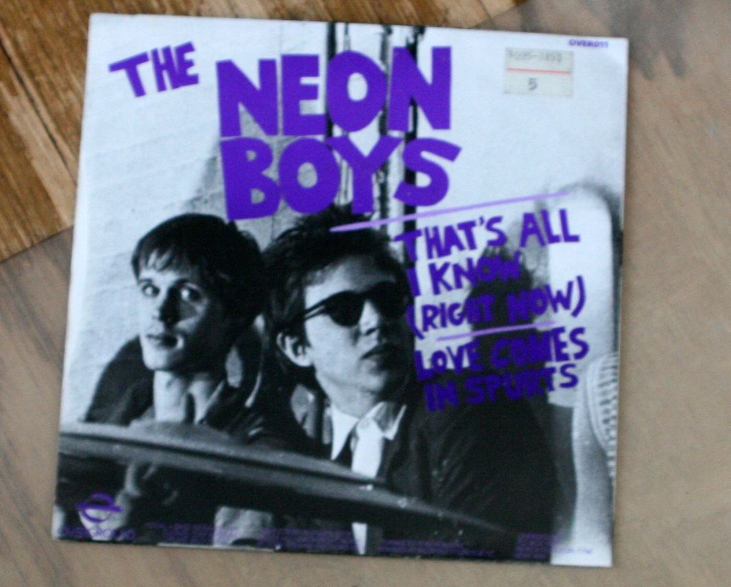 The Neon Boys Don't Die / That's All I Know (Right Now) / EP, Purple / Richard Hell & The Voidoids, Punk, パンクの画像1