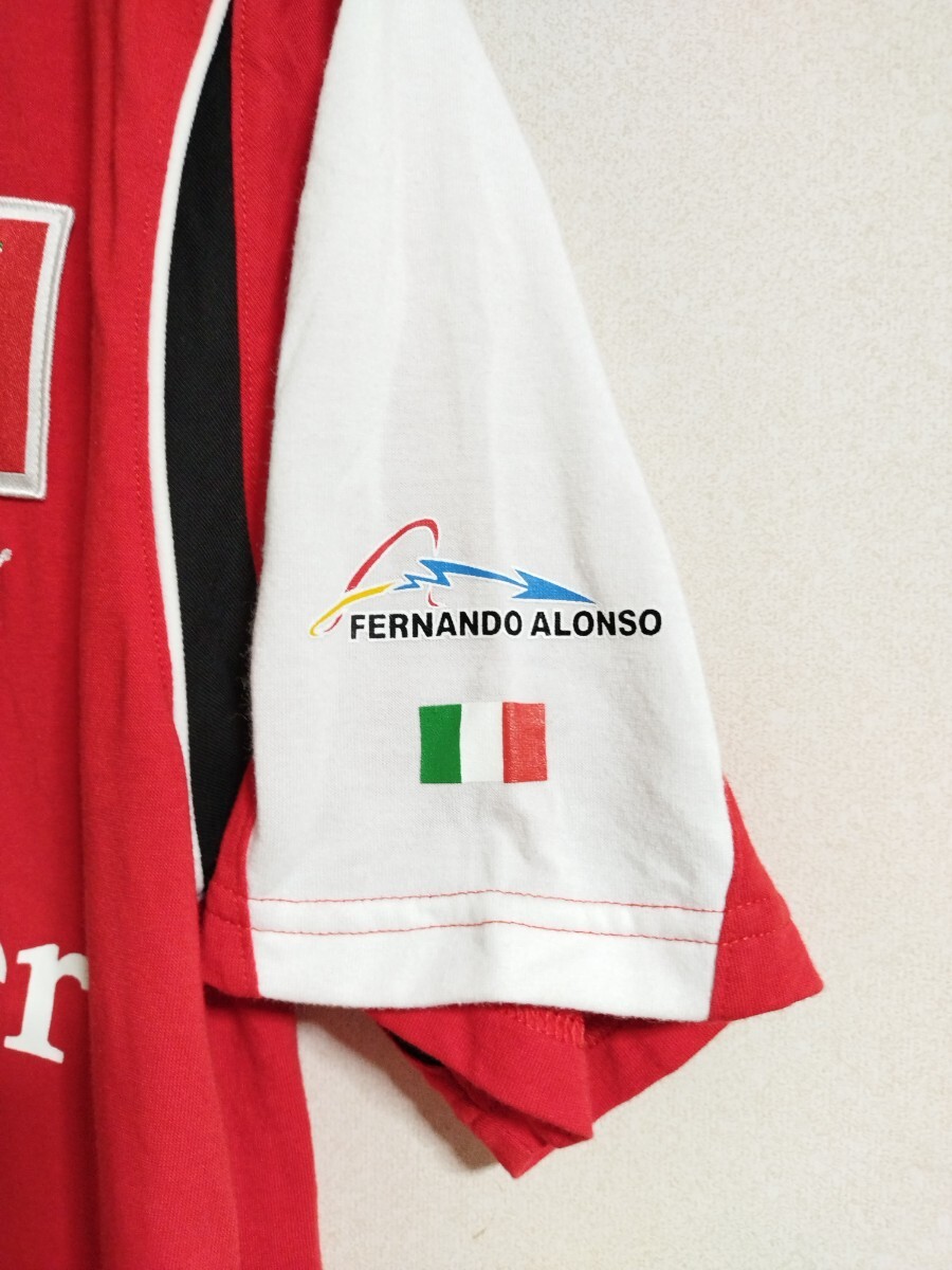 PUMA Ferrari コラボ F-1 F1 フェルナンド・アロンソ Tシャツ サイズM プーマ フェラーリの画像8