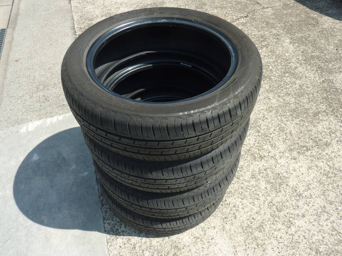 BRIDGESTONE　ブリヂストン　ECOPIa 　エコピア　釘穴無し　パンク無し　165/５５R１５　４本セット　バリ山　_画像4