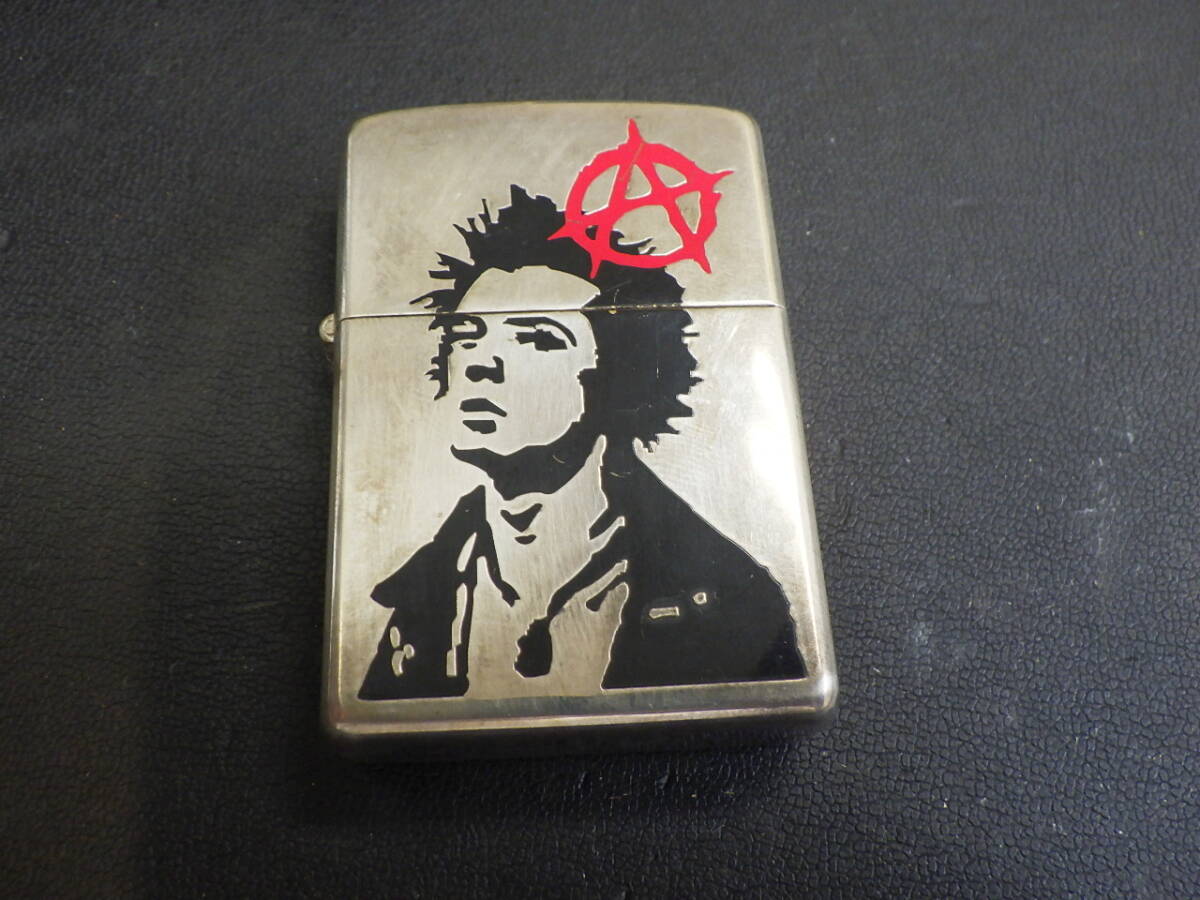 ZIPPO ジッポー Anarchy アナーキー 2004年製 ライター_画像2