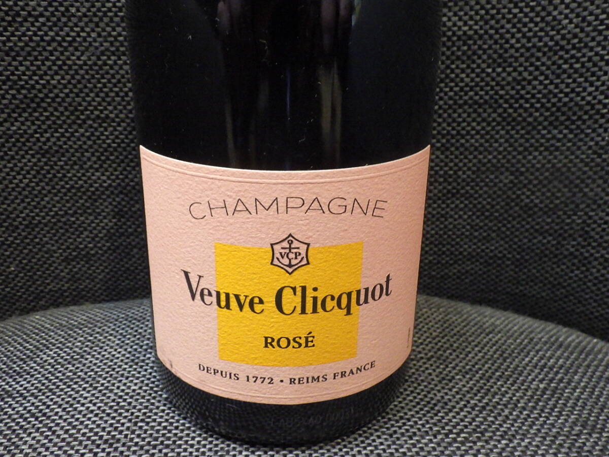 未開栓 ヴーヴクリコ ローズラベル 750ml 250周年記念ボトル フランス シャンパーニュ 12.5% Veuve Clicquot ROSE の画像2
