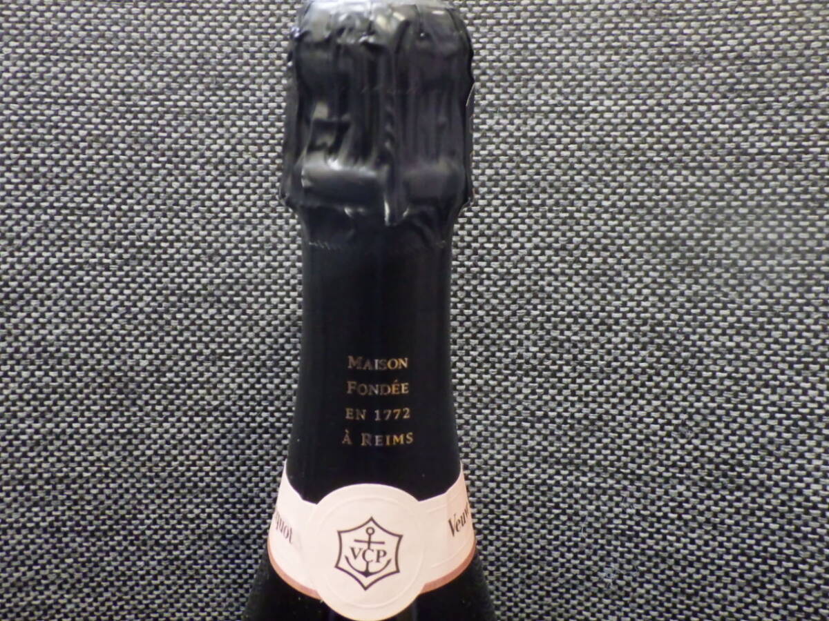 未開栓 ヴーヴクリコ ローズラベル 750ml 250周年記念ボトル フランス シャンパーニュ 12.5% Veuve Clicquot ROSE の画像5