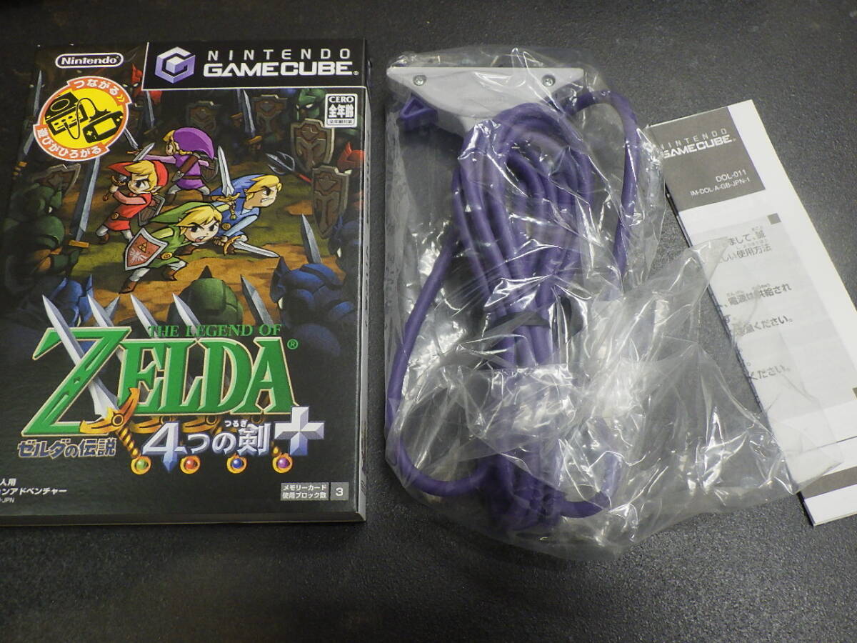  Zelda. legend 4.. .+ GBA cable attaching [ nintendo ][ Game Cube ]