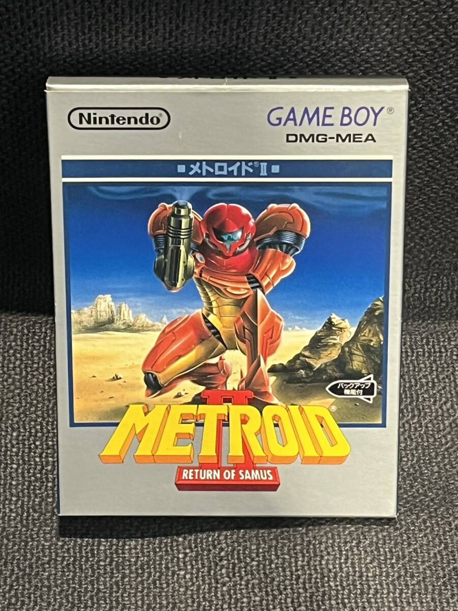 【GB】 ゲームボーイ メトロイド II METROID II 任天堂 Nintendo 箱説付の画像1