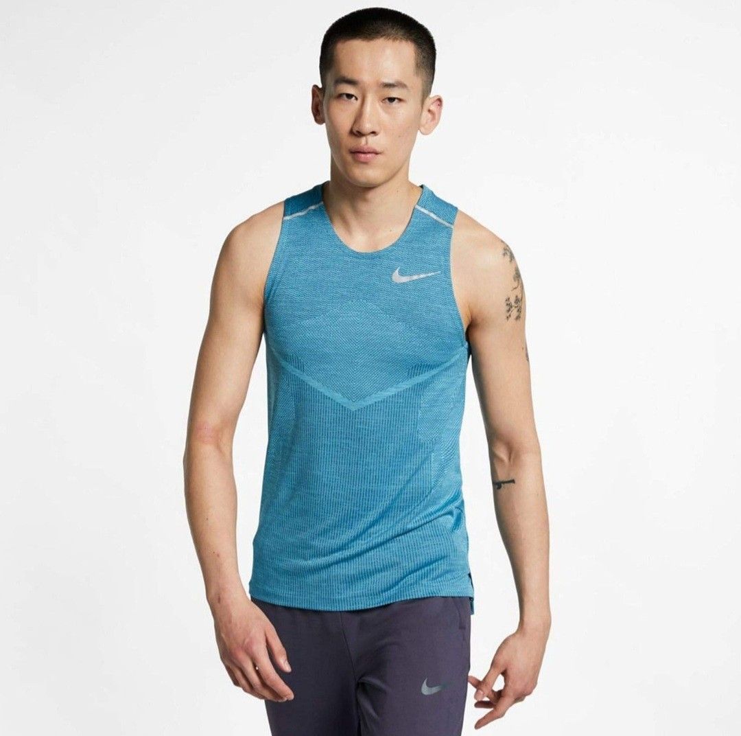 ナイキ テックニット クールランニング タンクトップ NIKE DRI