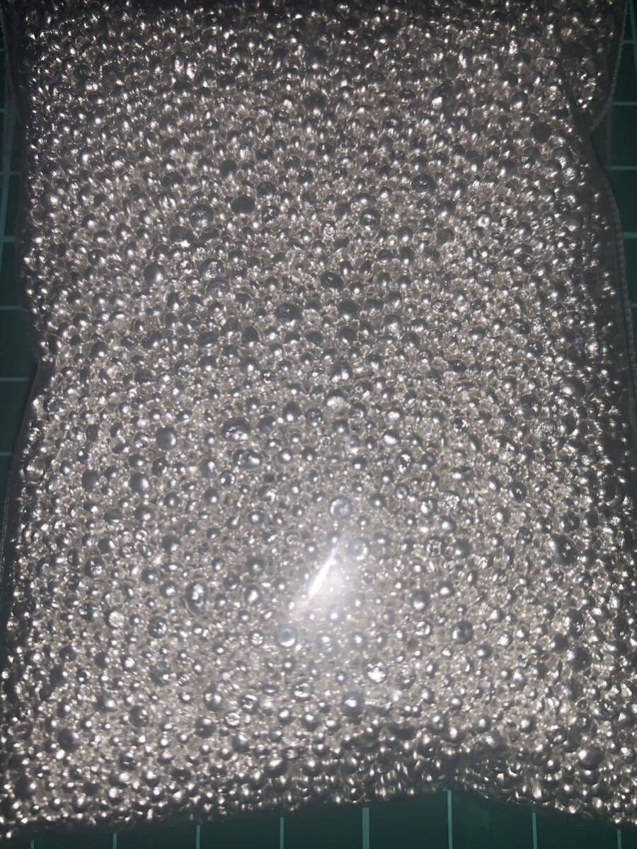 Ag-8① 純銀 約800g 笹吹き シルバー 素材 SV999 Silver 貴金属 地金 送料無料の画像1