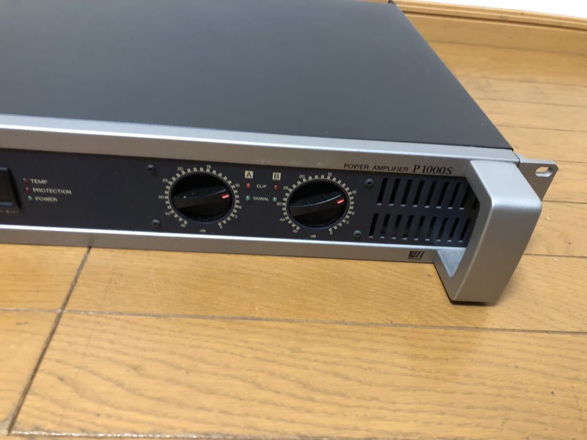 良品☆動作品☆YAMAHA ヤマハ ステレオパワーアンプ P1000S 音響機器 ①の画像3