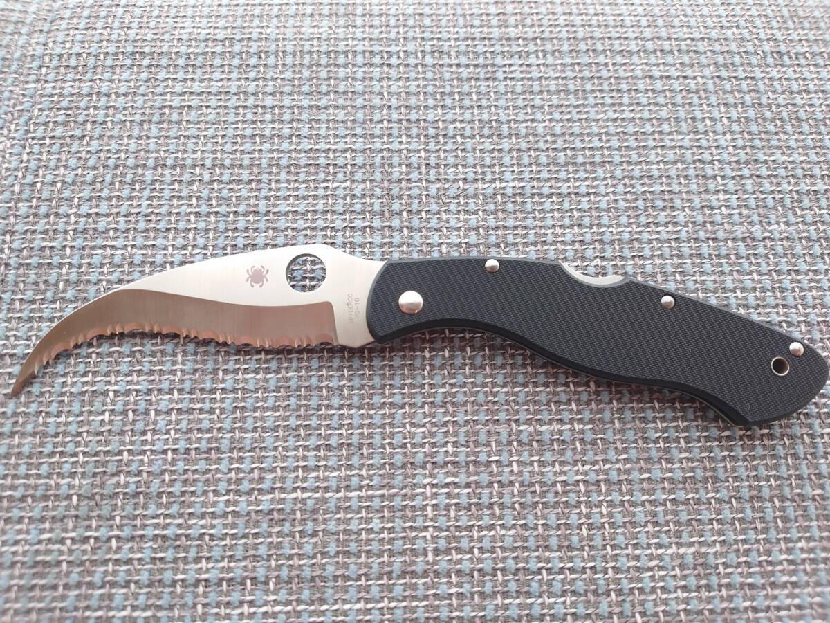 Spyderco スパイダルコ シビリアン 波刃の画像1