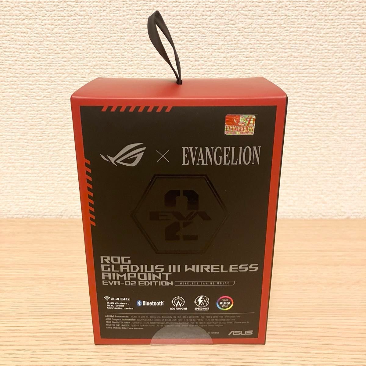 ASUS エヴァンゲリオンコラボ ゲーミングマウス EVA-02 Edition