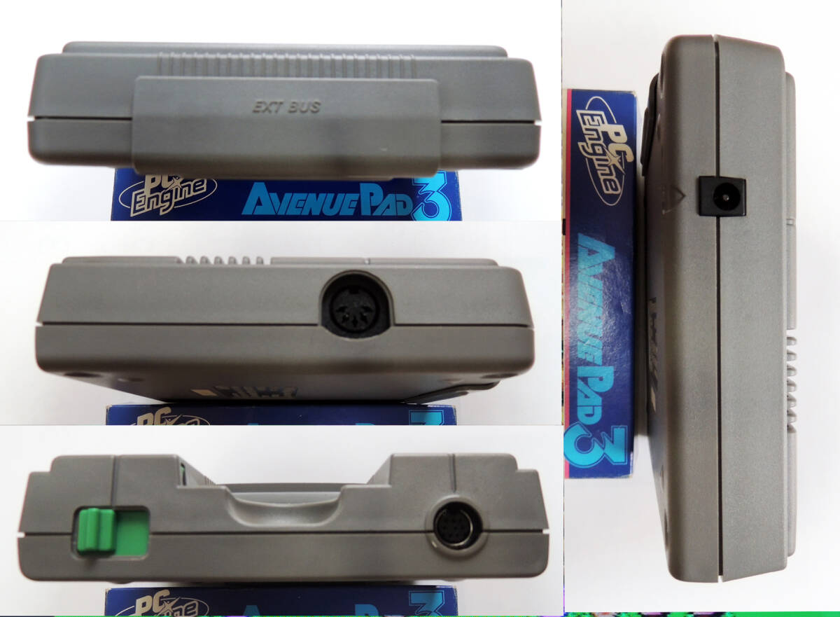 NEC PC Engine エンジン PCE CORE GRAFX コアグラフィックス2 ＆ マルチタップ PI-PD003 & AVENUE PAD３(3個) & ソフト10本_画像4