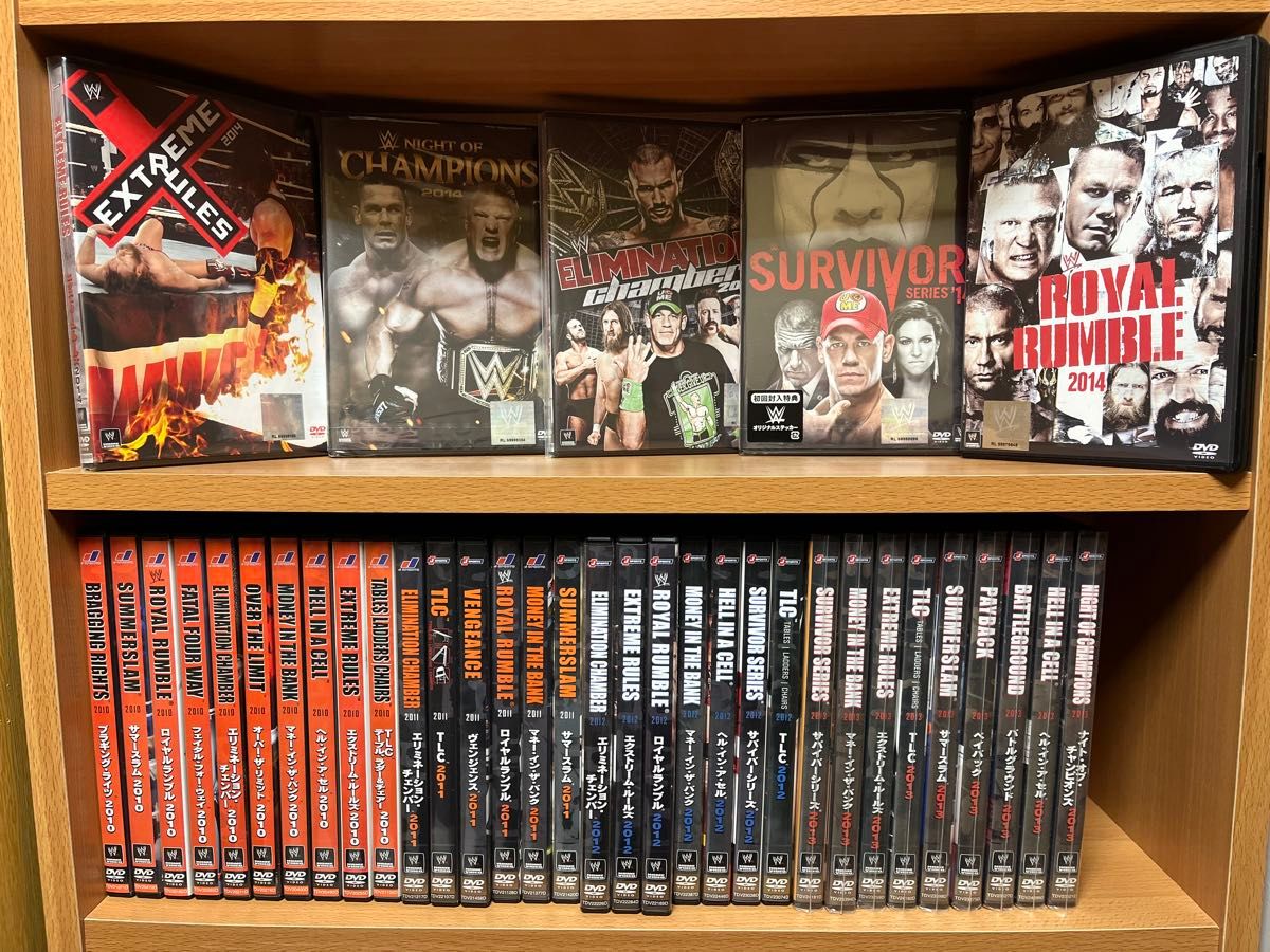 WWE DVD 日本正規版日本語字幕付き 2010〜2014 37本 まとめ売り WWE DVD 日本正規版日本語字幕付き 2010〜2014 37本 まとめ売り