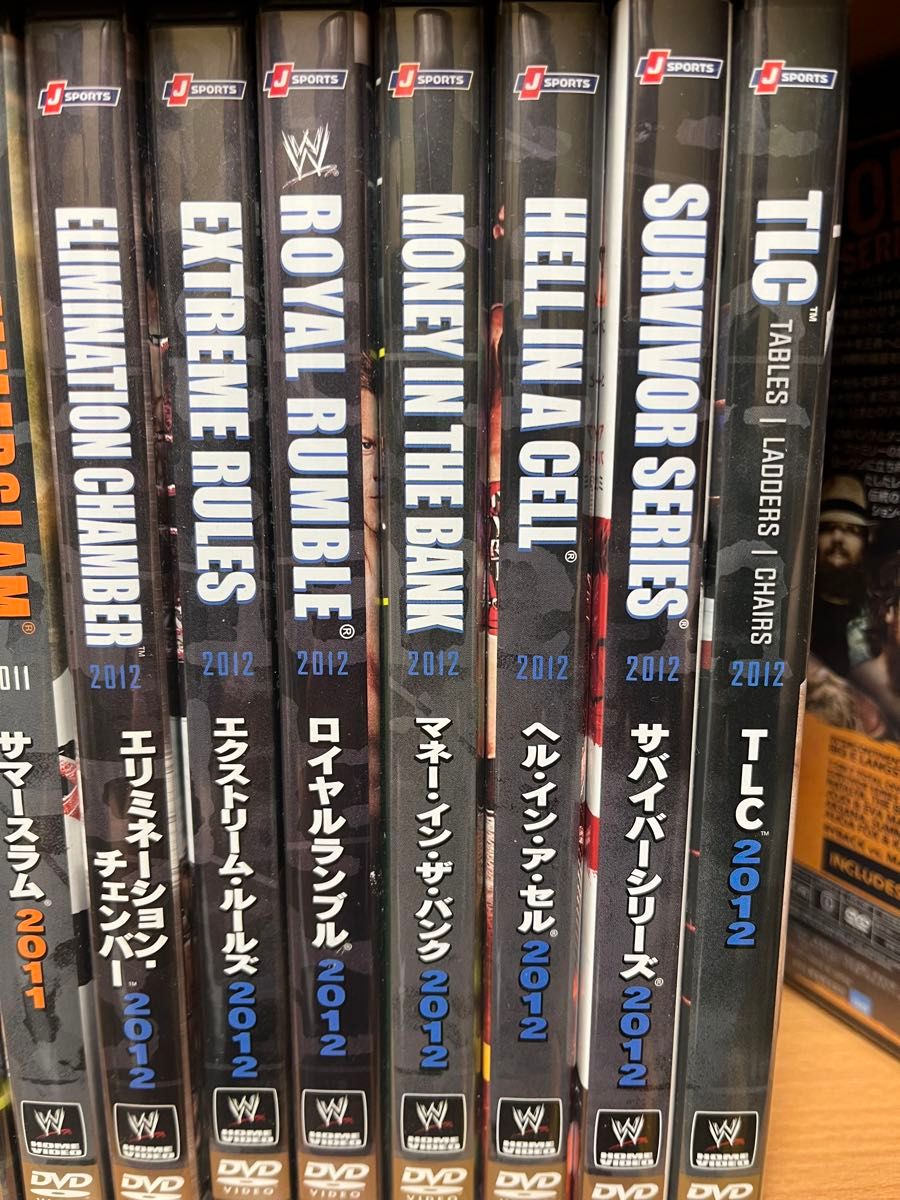 WWE DVD 日本正規版日本語字幕付き 2010〜2014 37本 まとめ売り WWE DVD 日本正規版日本語字幕付き 2010〜2014 37本 まとめ売り