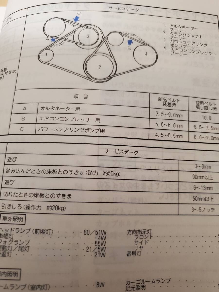  Mitsubishi Eclipse owner manual non-smoking car .. cheap selling out! Heisei era 7 year 5 month issue 