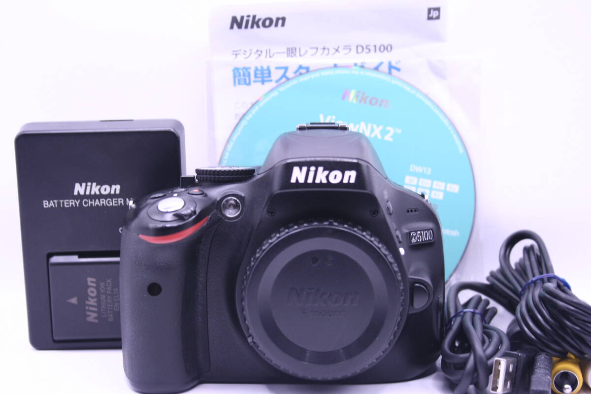 ★良品★ Nikon ニコン Nikon D5100 デジタル一眼レフカメラ C-0006_画像1