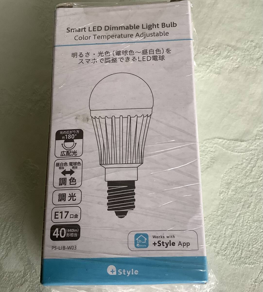 +Style PS-LIB-W03 LED電球スマート電球 プラススタイルの画像1