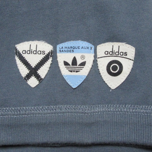 ■レア美品★adidas Originals 国内正規品★トレフォイル ベルクロ 刺繍 ワッペン４枚★PEACE SECURITY セキュリティー ビンテージ Tシャツ_画像7