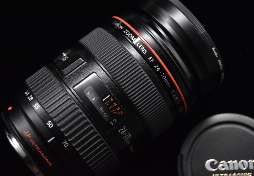 【動作品・光学きれい】Canon EF 24-70mm f/2.8 L USM キャノン【おまけつき】の画像1