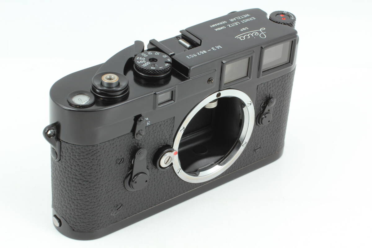 LEICA　ライカ　M3　Black Repainted Rangefinder Film Camera Body