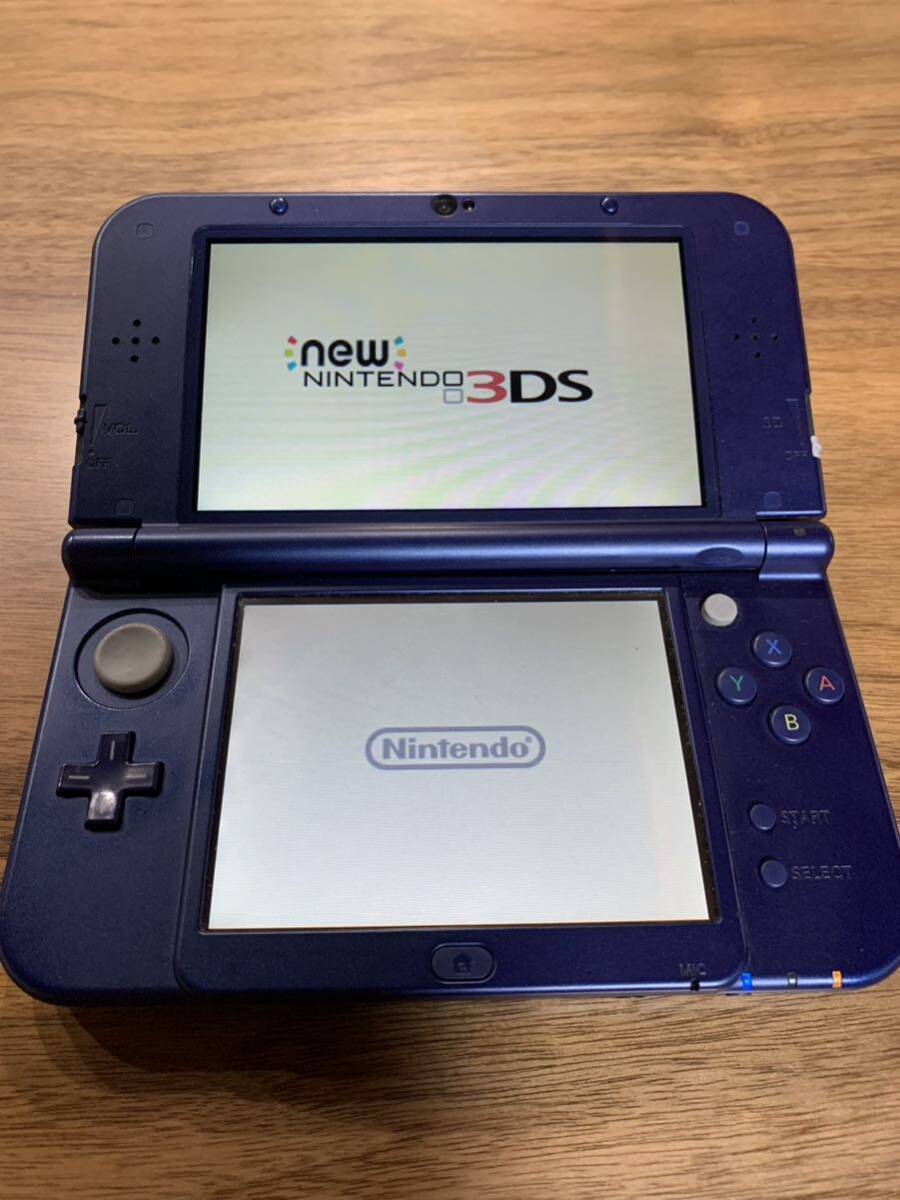 Nintendo 3DSLL メタリックブルー　箱付き　動作確認済み_画像2