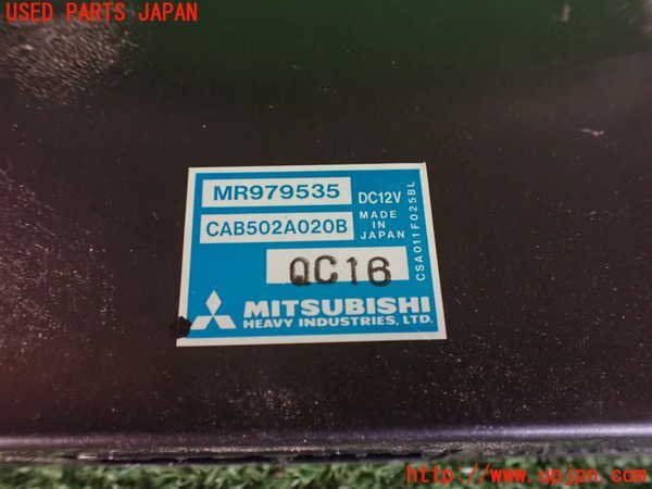 2UPJ-11476066]ランエボ7 GT-A(CT9A)エアコンスイッチ1 中古_画像3