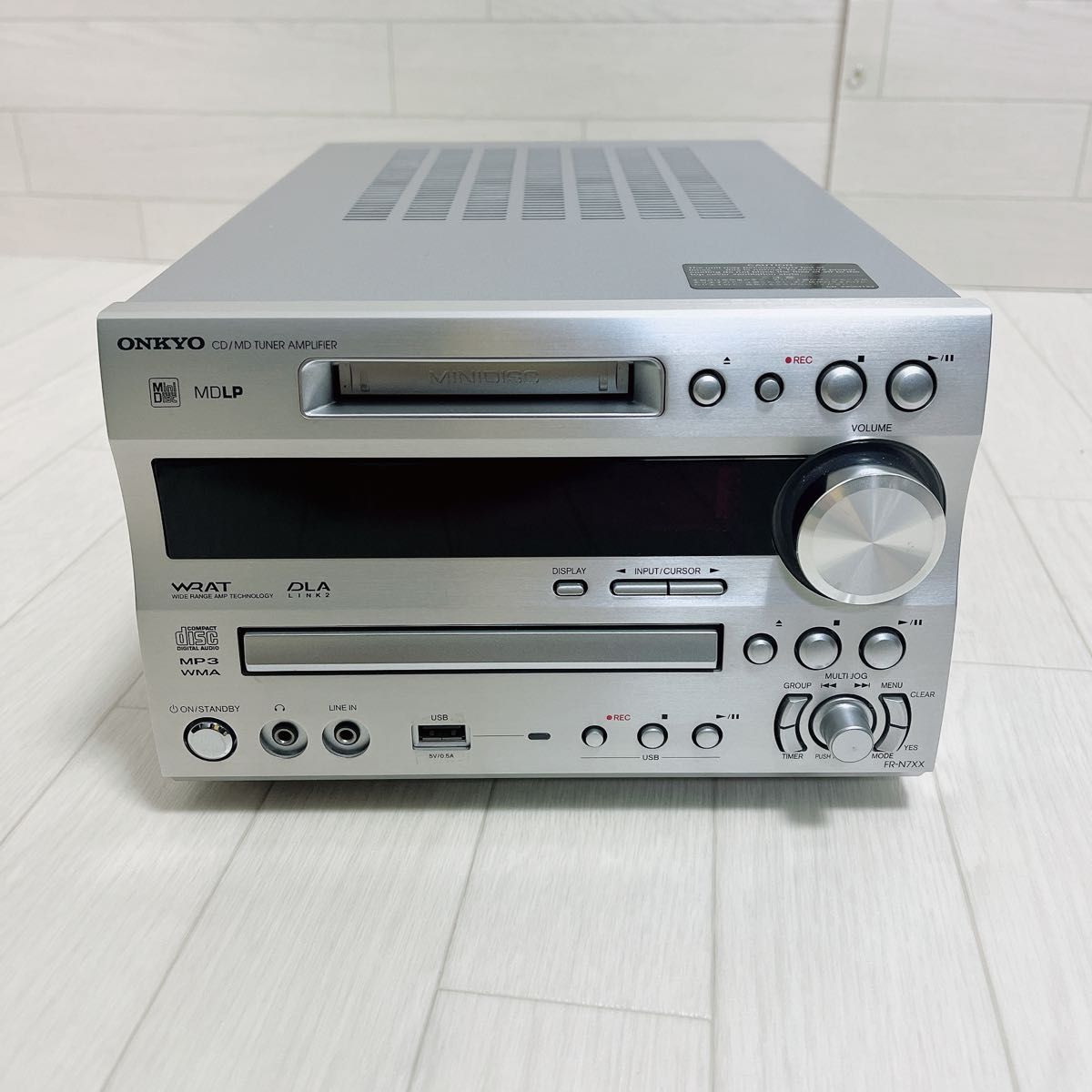 ONKYO FR-N7XX CD/MD/TUNER/USB/AMP ミニコンポ