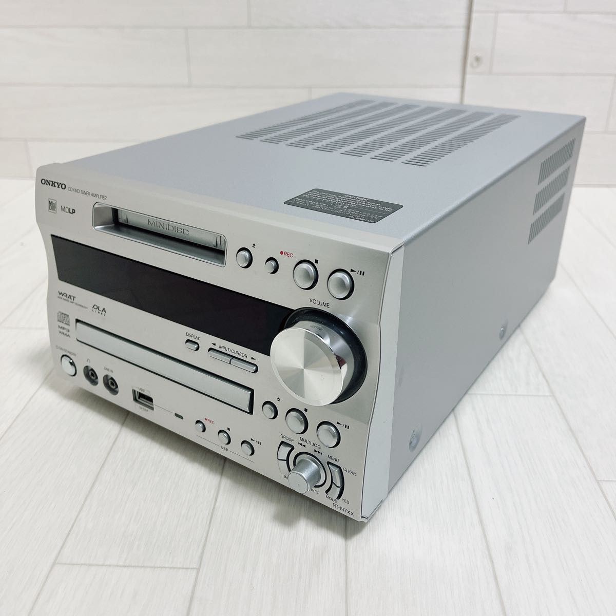 ONKYO FR-N7XX CD/MD/TUNER/USB/AMP ミニコンポ|Yahoo!フリマ ONKYO FR-N7XX CD/MD/TUNER/USB/AMP ミニコンポ|Yahoo!フリマ