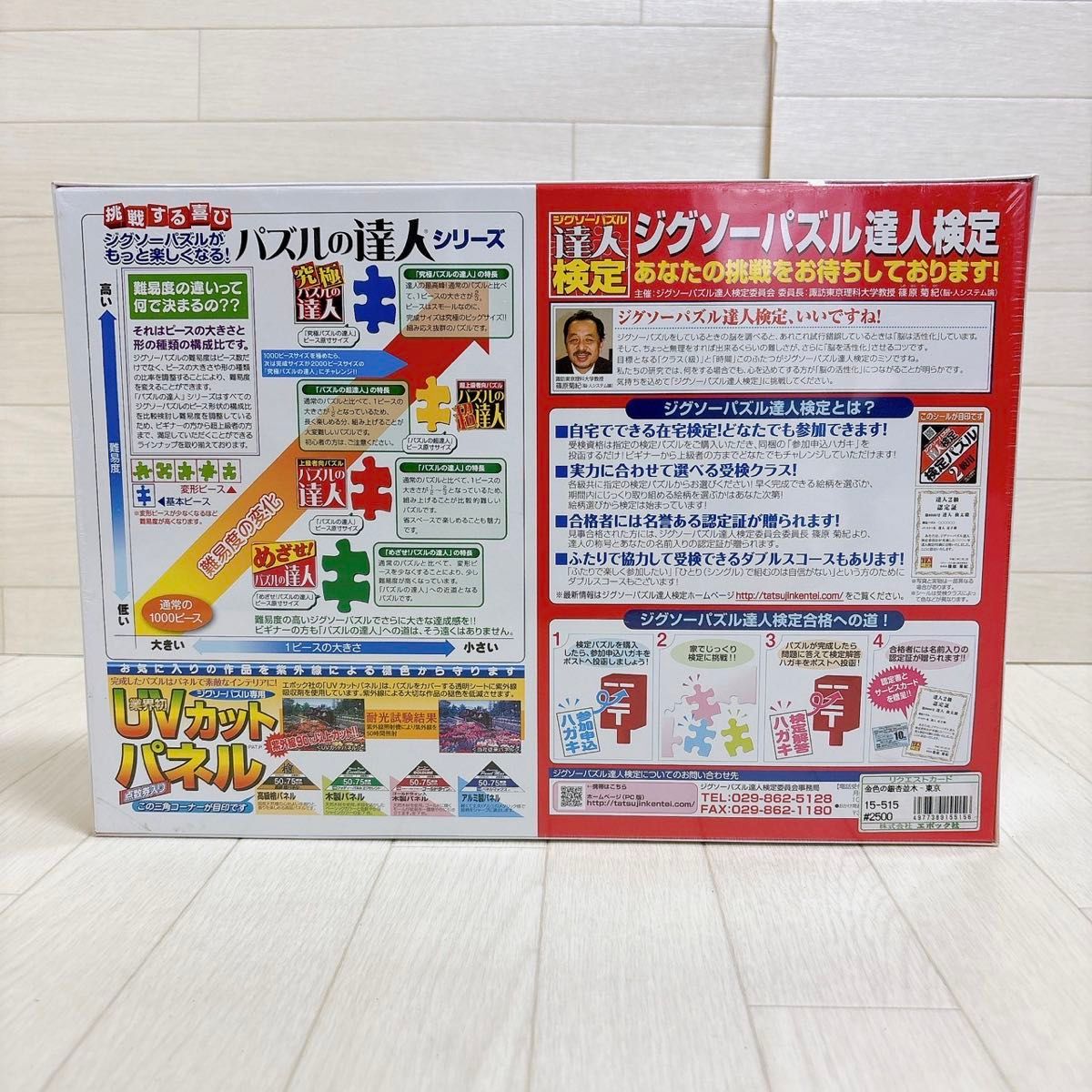 パズルの達人 1500スモールピース 金色の銀杏並木-東京 (50x75cm)