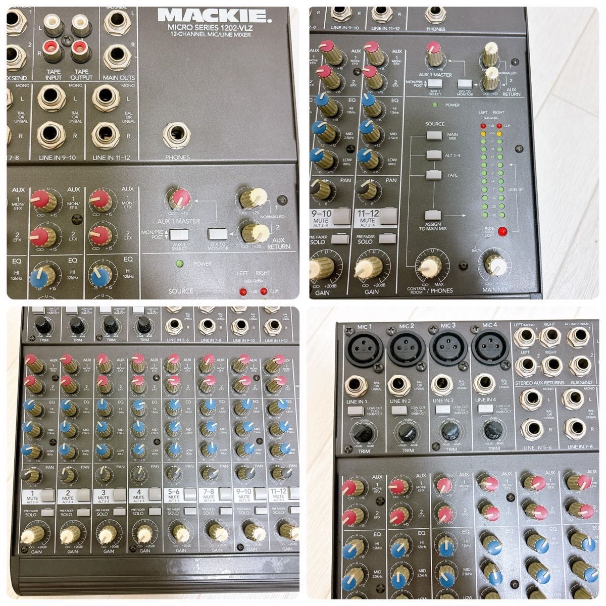 Mackie Mixer 1202-VLZ アナログミキサー 12ch 希少