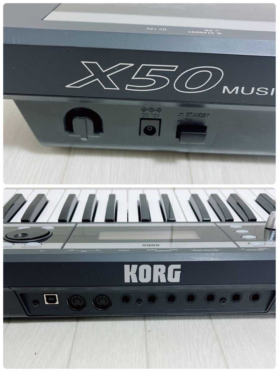 KORG コルグ 61鍵盤 シンセサイザー X50-61 ケース付き 良品