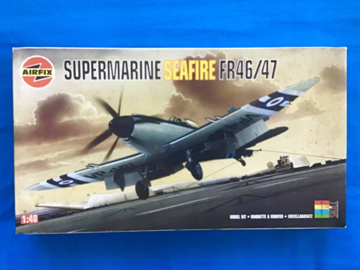 ■送料350円～ 1/48 エアフィックス スーパーマリン シーファイア FR.Mk.45/46 シリーズ最終形態型の画像1