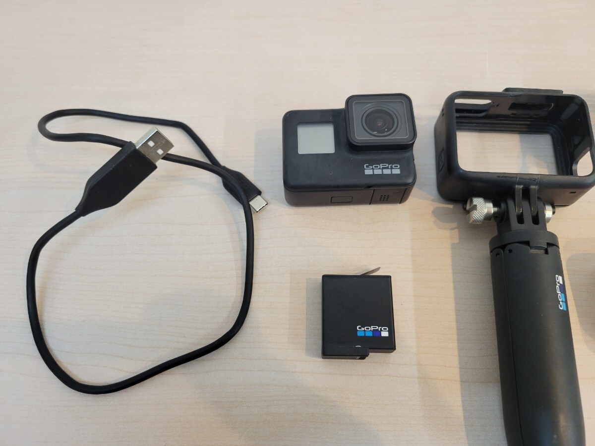 良品 GoPro HERO7 BLACK ウェアラブルカメラ ビデオカメラ ゴープロヒーロー７の画像3