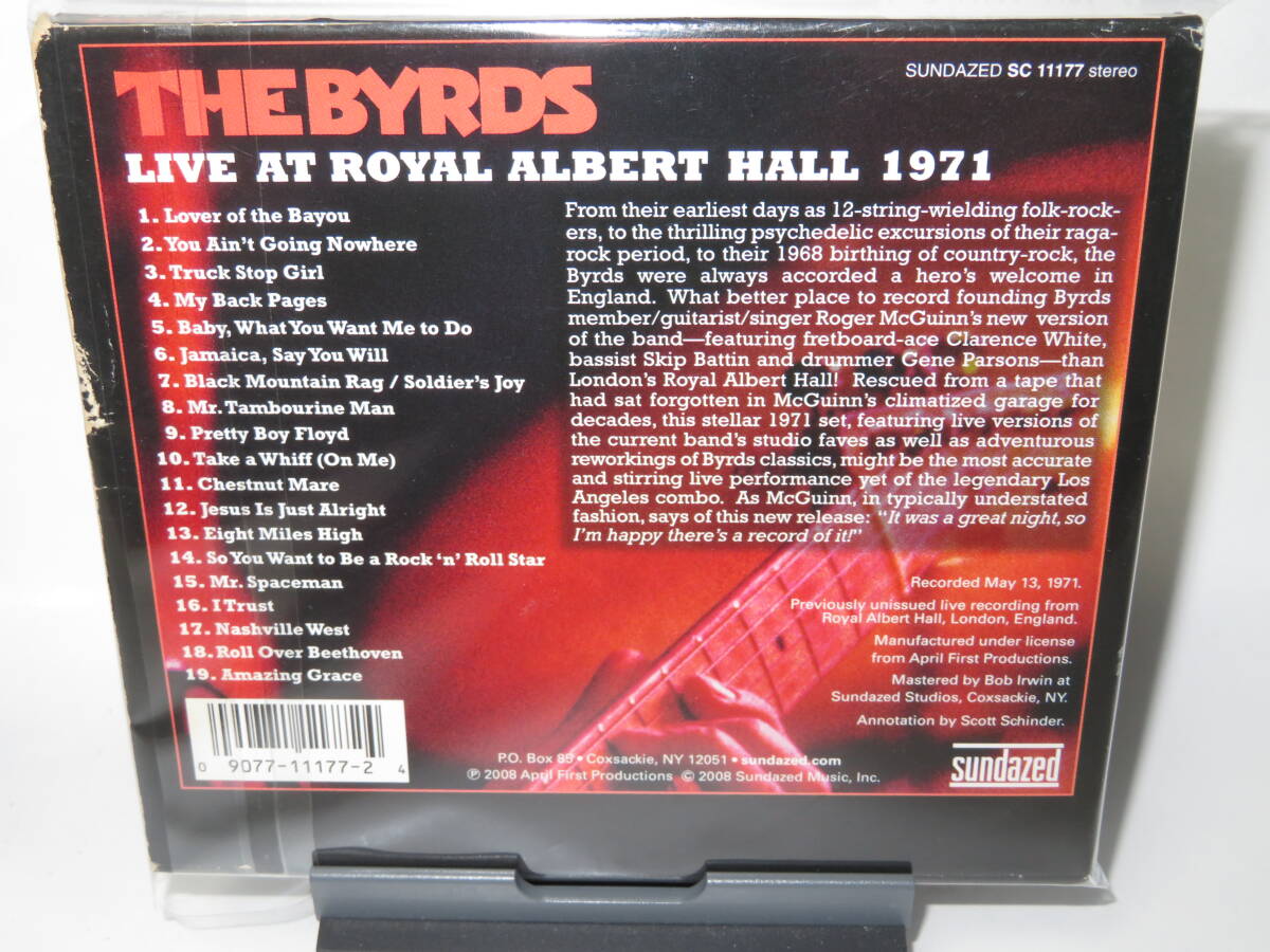 08. The Byrds / Live At Royal Albert Hall 1971の画像2