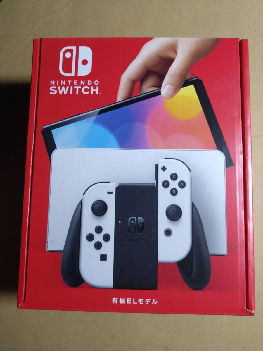 【新品・未開封】 Nintendo Switch(有機ELモデル) 本体 ホワイト ニンテンドースイッチ 任天堂の画像1