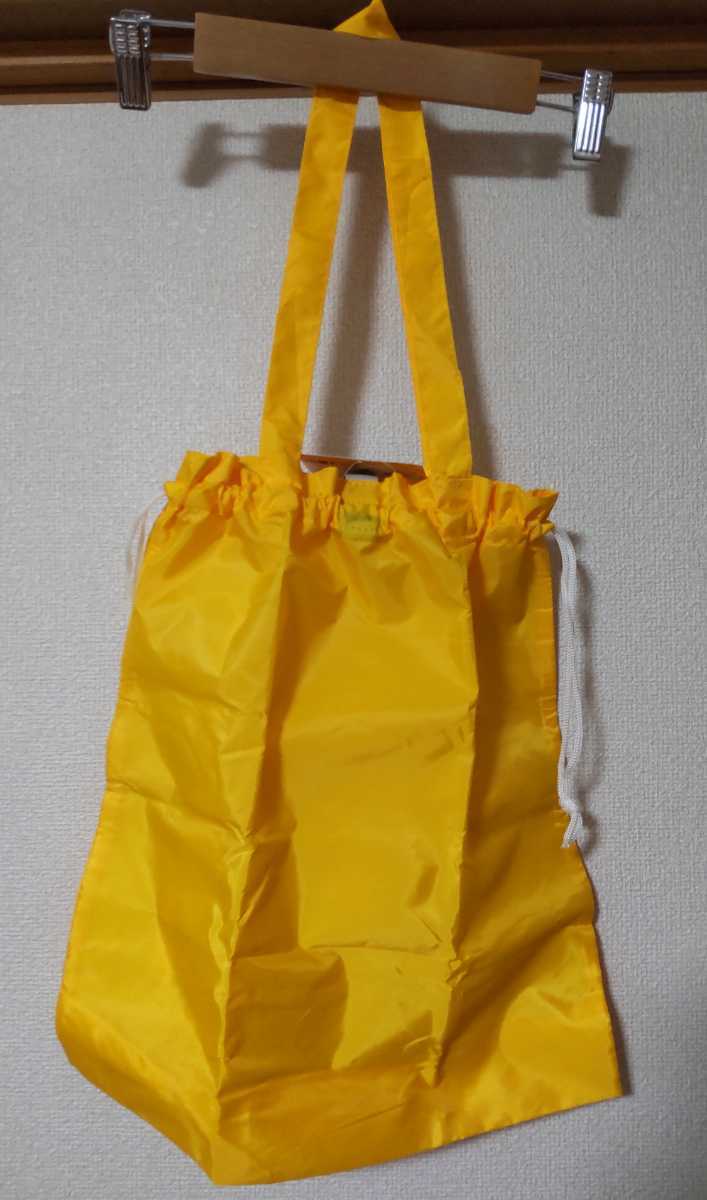  loft *LOFT pouch tote bag yellow yellow color eko-bag 