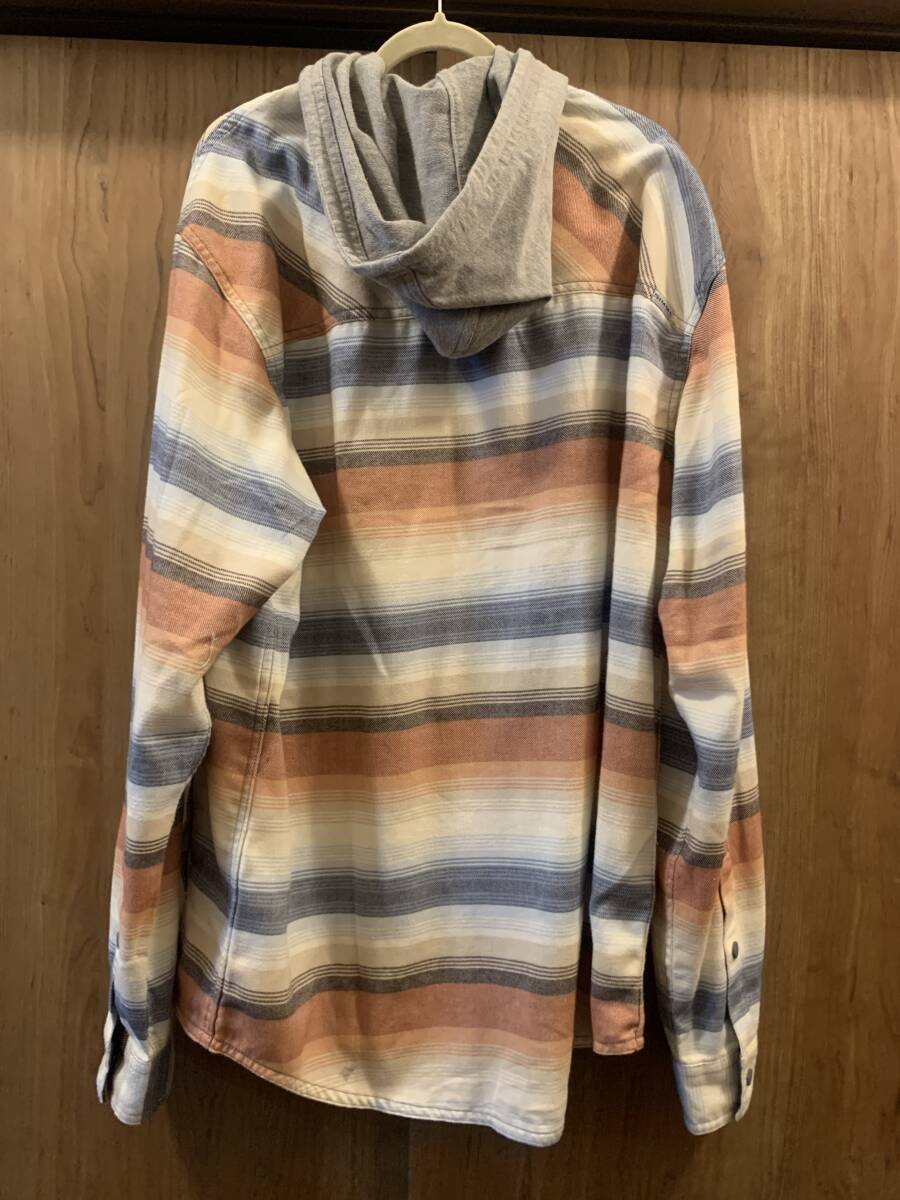 【SIMMS】SANTEE FLANNEL HOODY Mサイズ【シムス 】_画像2