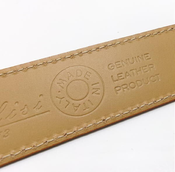  новый товар *Felisi Felisi *baketa кожаный ремень * Италия производства * размер 100cm светло-коричневый 