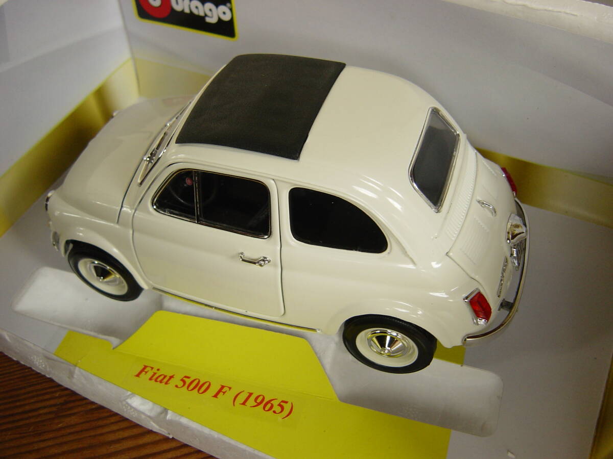 burago FIAT500 1/18（実際は1/16くらい） 現状渡し　長期保管品　ブラーゴ_画像5