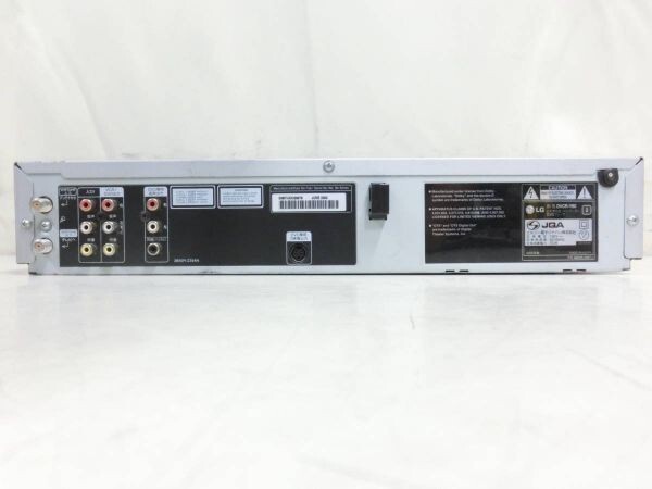 LG エルジー電子 DVD/VHS レコーダー DVCR-Y60 2005年製 通電不可 ジャンク品 N6851_画像5