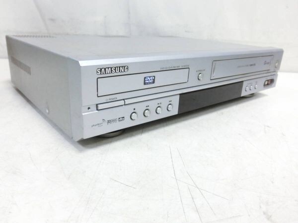 SAMSUNG サムスン DVD/VHS レコーダー SV-DVD3JG 2003年頃 通電OK ジャンク品 N6905_画像4