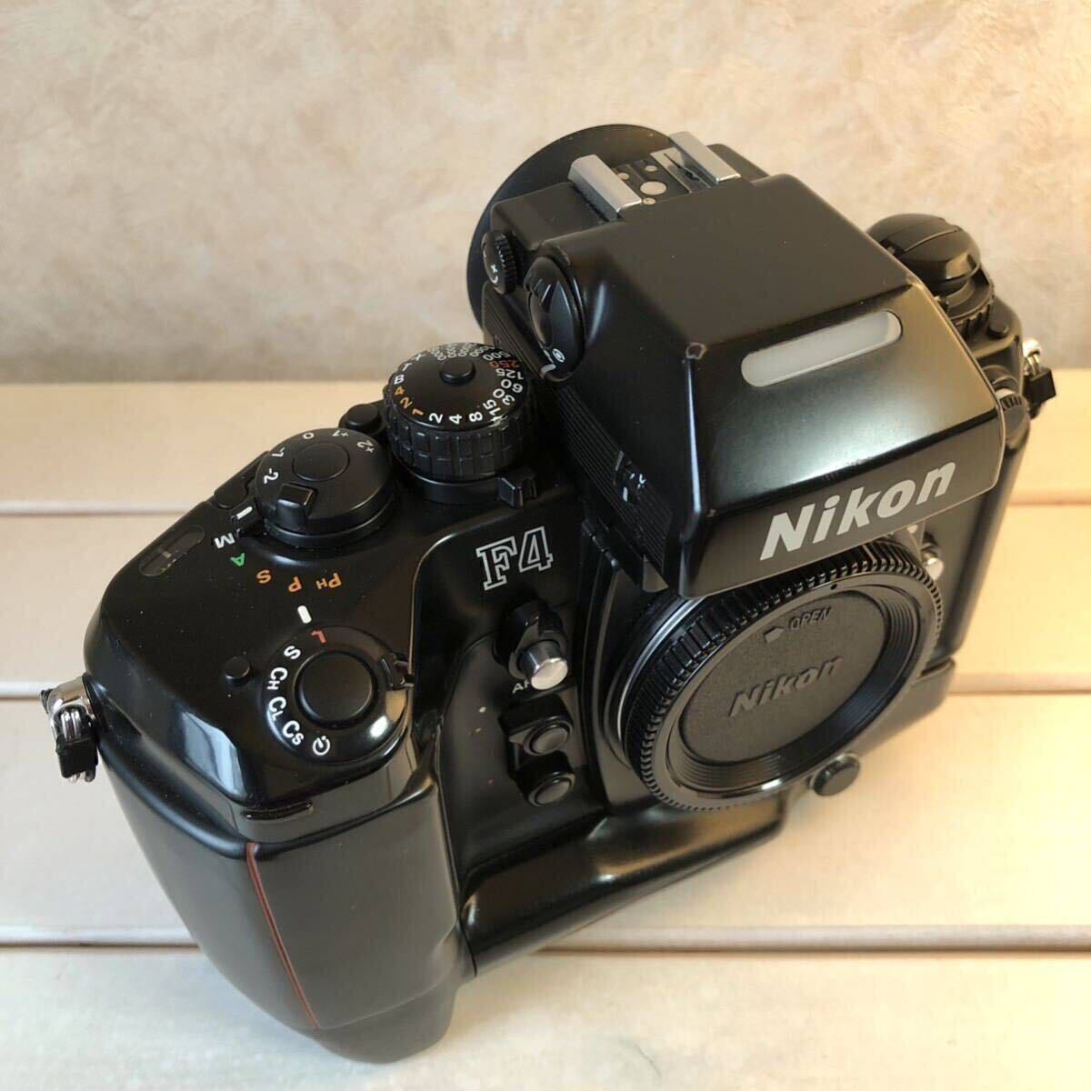 良品★Nikon F4S MB-21 バッテリーパック付き★ニコンF4S★簡易確認済みの画像3