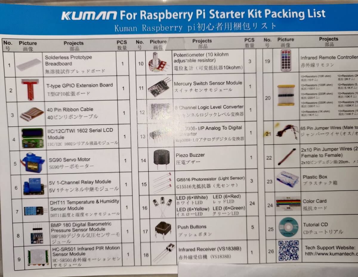 ABOX Raspberry Pi 3 Model b+ ラズベリーパイ 3 b＋ & Kuman初心者電子工作キット_画像6