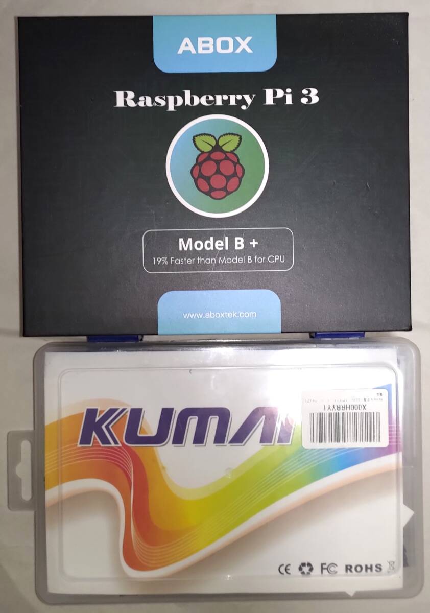 ABOX Raspberry Pi 3 Model b+ ラズベリーパイ 3 b＋ & Kuman初心者電子工作キット_画像1