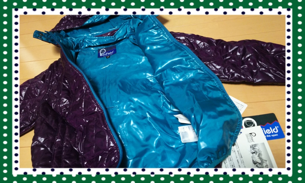 ★☆★PenField ペンフィールド 軽量 薄手 防寒 アウター ジャンパー キッズ１１０サイズ アウトドアブランド★☆★_画像4