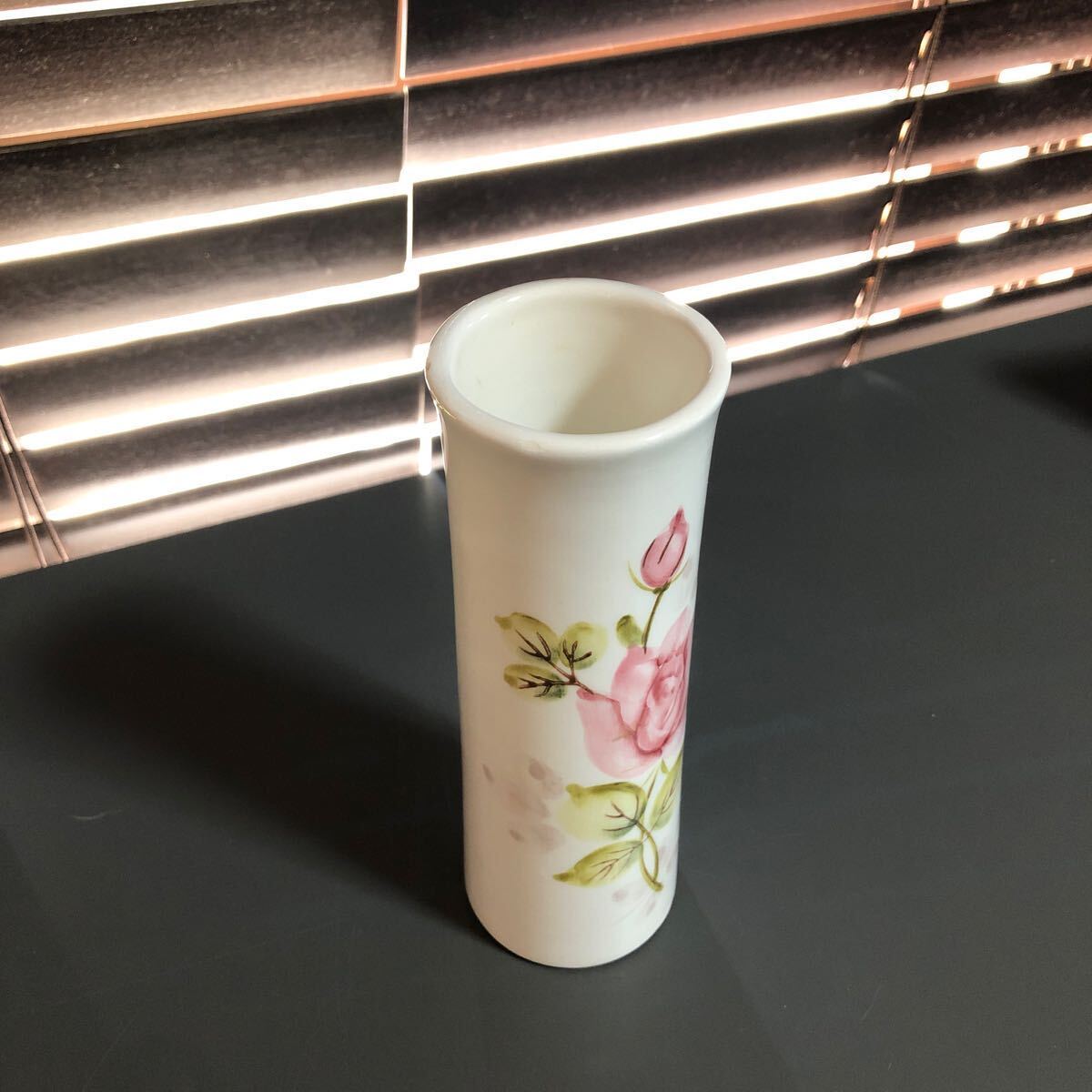花瓶　花柄　陶器　花器　アンティーク_画像7