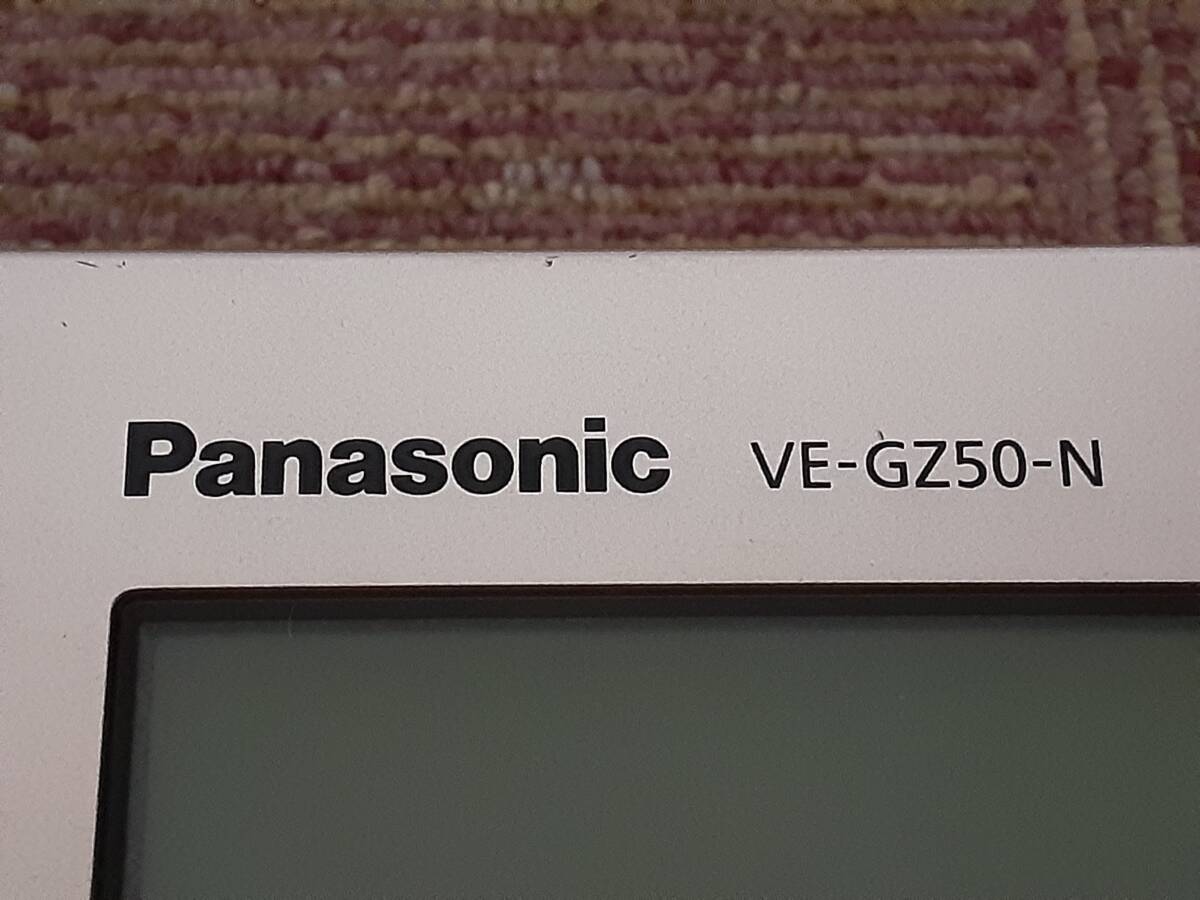 Panasonic コードレス電話機 VE-GZ50-N 通電確認済みの画像5